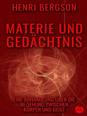 cover image of Materie und Gedächtnis